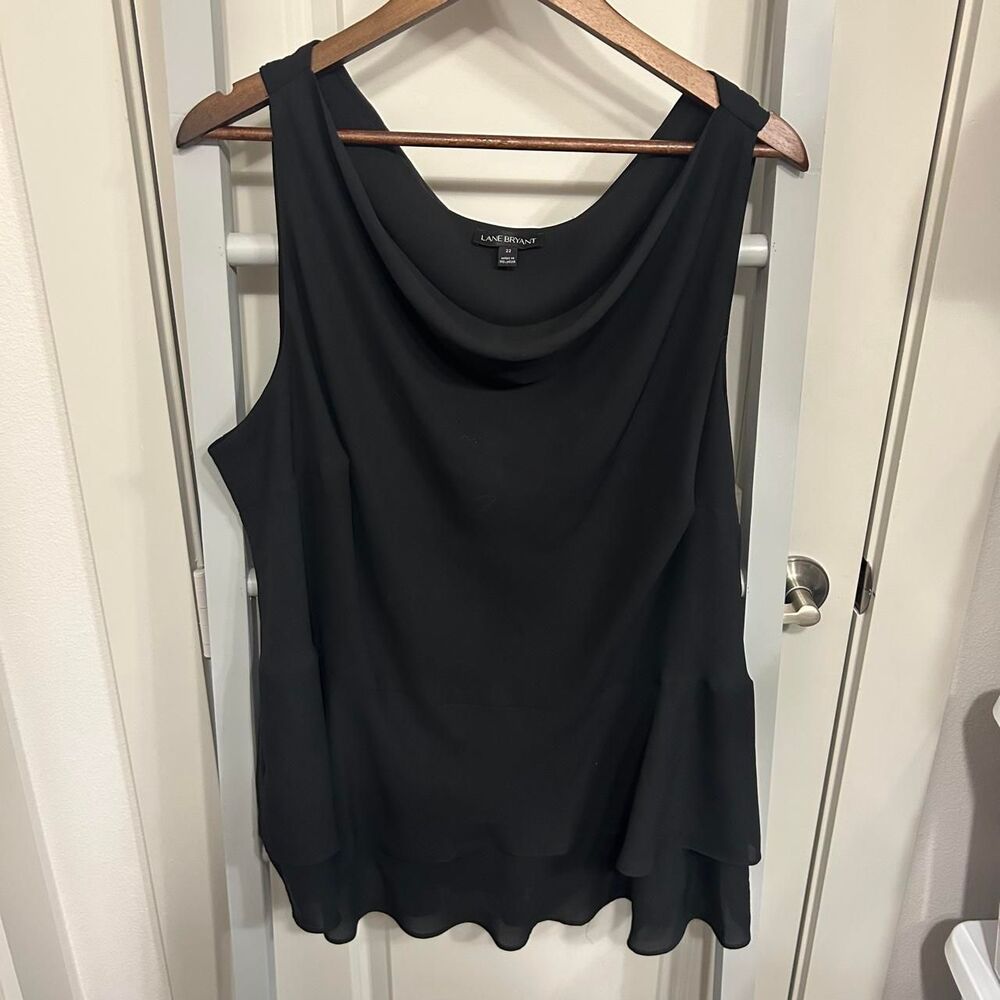 Lane-bryant Women's Black Blouse